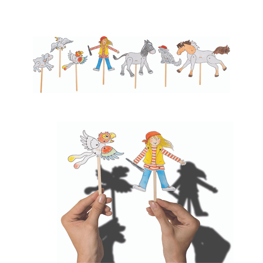Goki Drawing & Painting Kits Paper Puppets Craft Kit