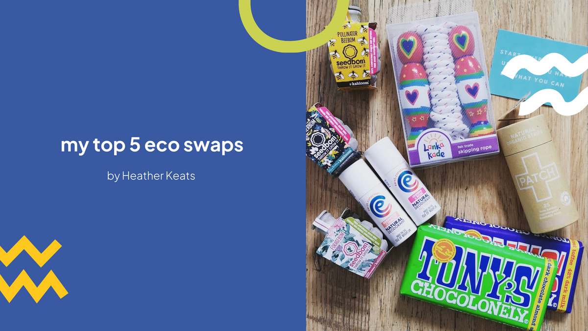 My top 5 Easy Eco Products by Heather Keats Health + Fitness