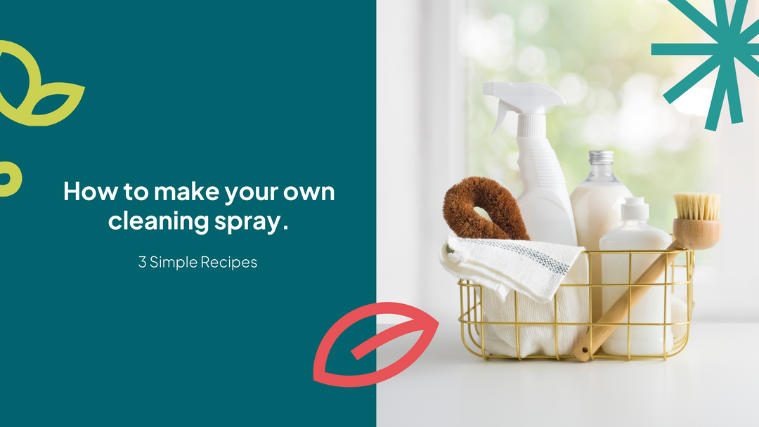 how to make your own eco cleaning sprays