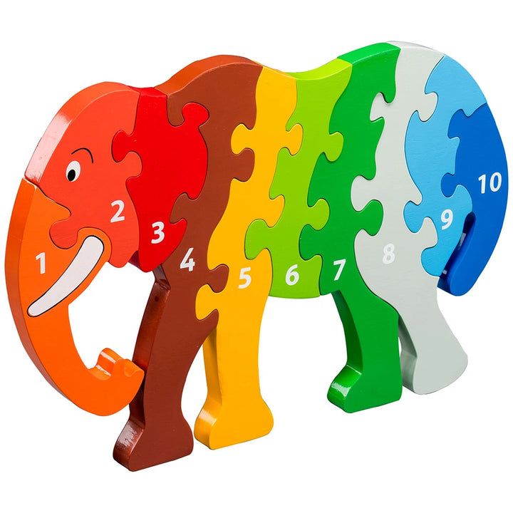 Lanka kade wooden Jumbo elephant floor puzzle. For kids age 3 and over. 