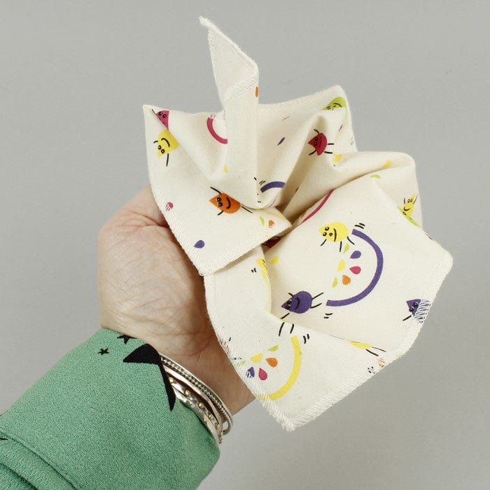 A Slice Of Green Health & Beauty > Facial Skincare > Reusable Face Wipes Organic Cotton Reusable Wipes - Rainbow