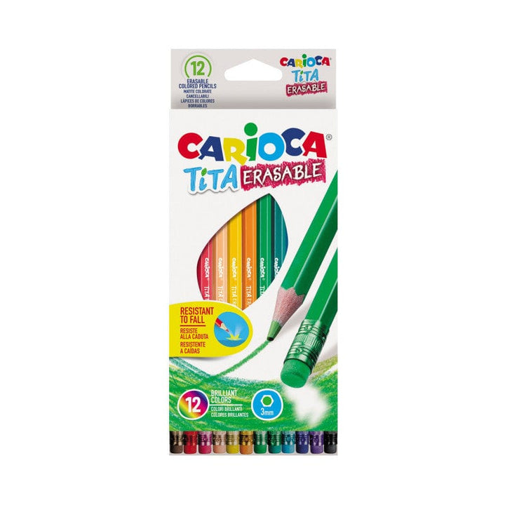 Carioca Toys > Art & Craft > Colouring Pencils Erasable Colouring Pencils