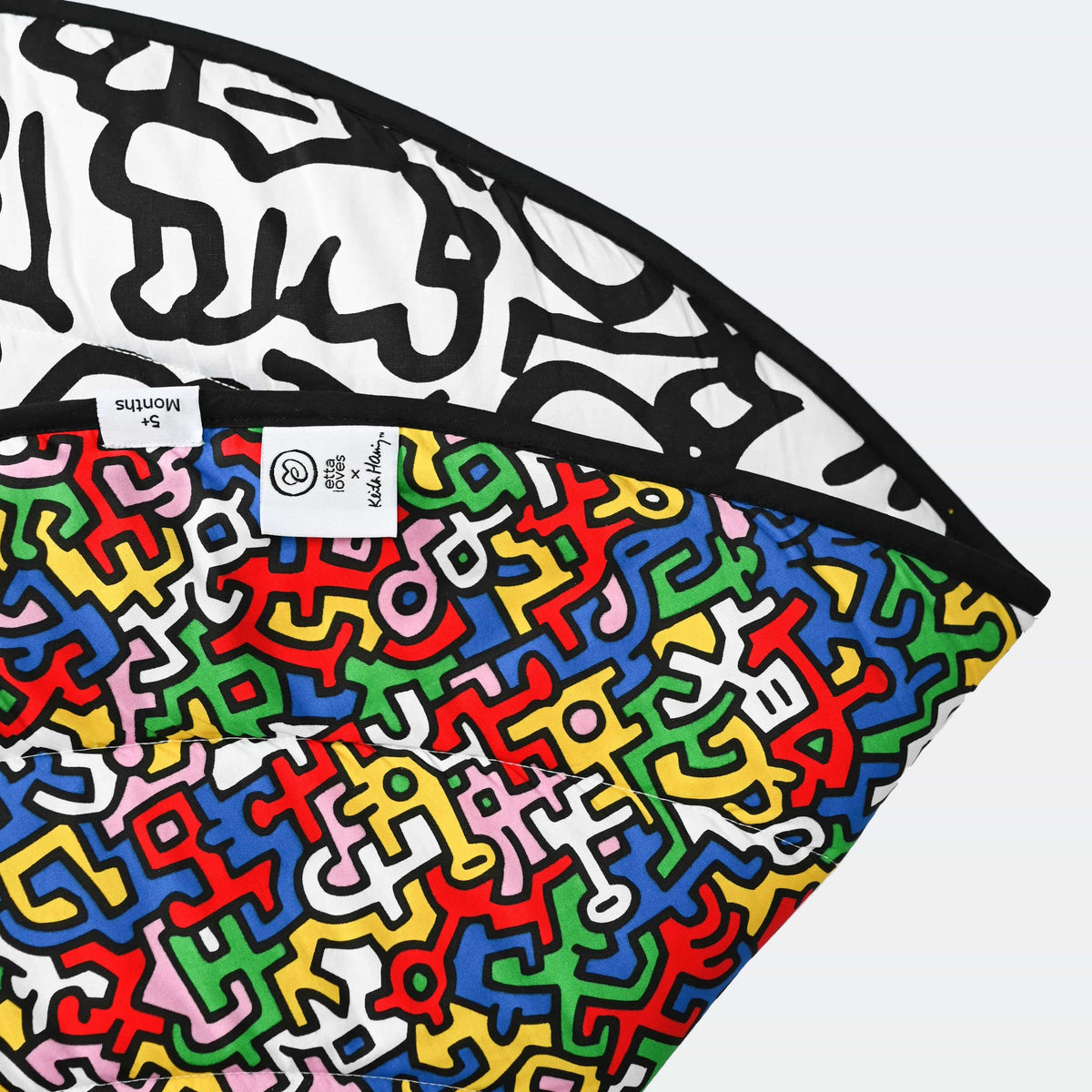 Etta Loves Baby & Toddler > Blankets & Play Mats > Play Mat Reversible Sensory Play Mat - Etta Loves x Keith Haring