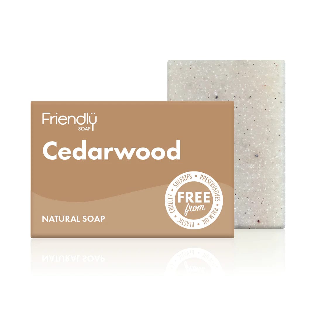 Friendly Soap Health & Beauty > Bath & Body > Bar Soap Friendly Soap Cedarwood Soap Bar