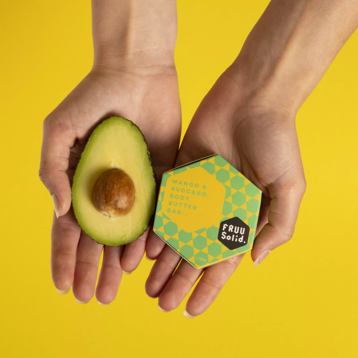 FRUU Body Butter Bar Mango + Avocado Body Butter Bar