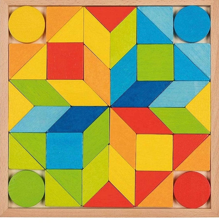 Goki Wooden Puzzle Goki Mosaic Puzzle
