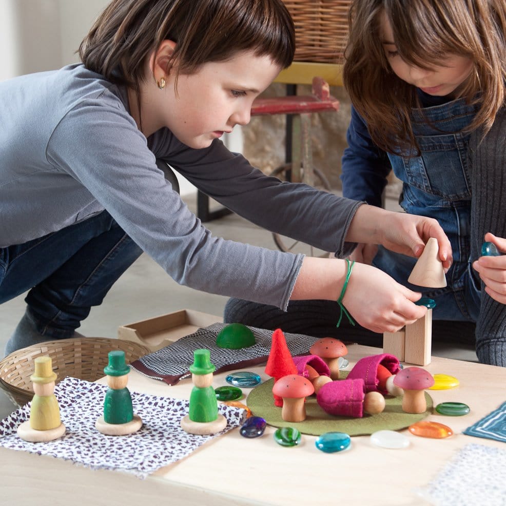Grapat Toys > Playsets > Wooden Play Set Grapat Nins® in The Woods