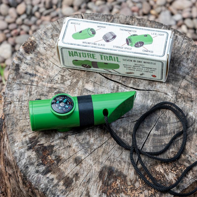 Haba Children's Compass 7 in 1 Nature Trail Whistle