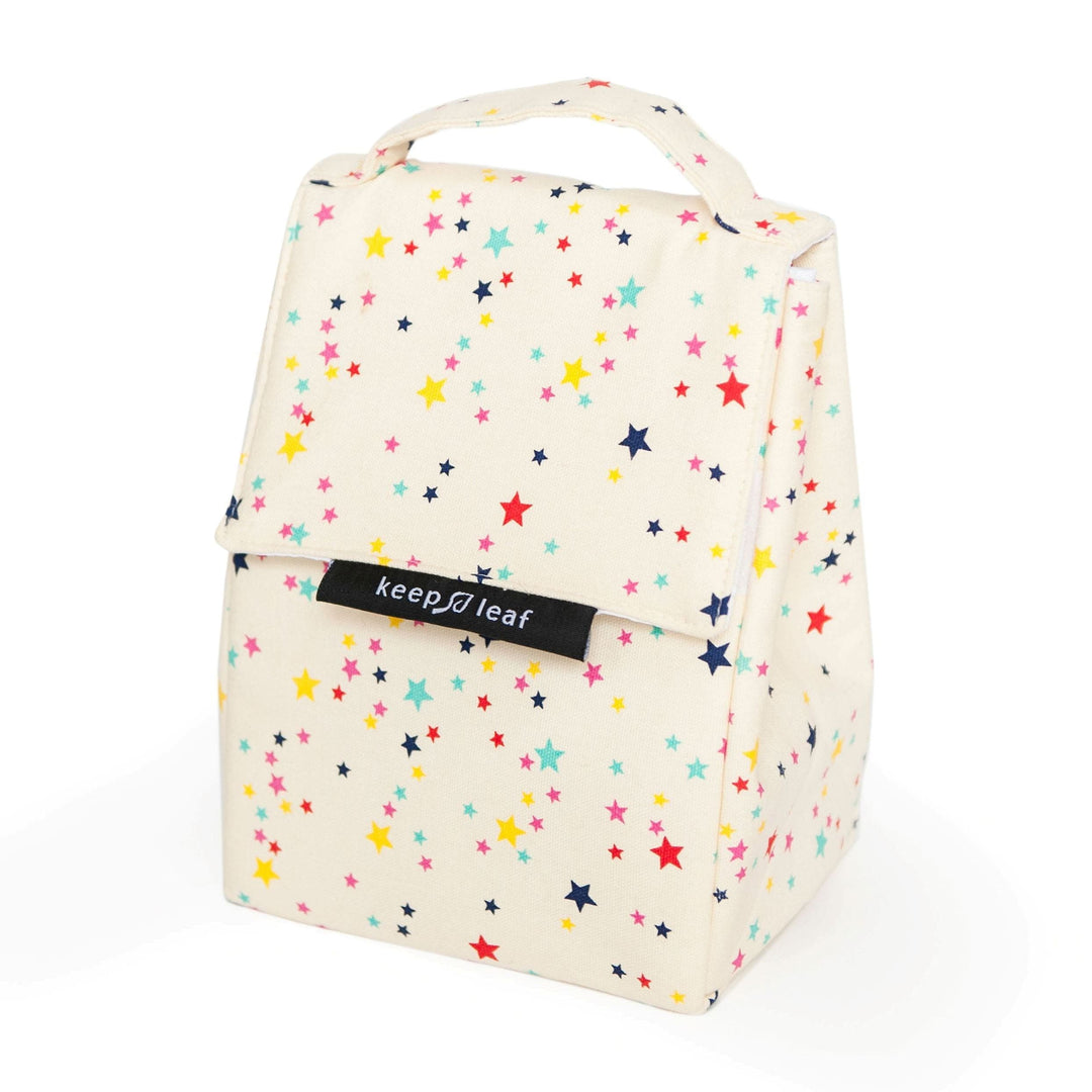 Keep Leaf Homeware > Food & Drink Containers > Lunch Bag Insulated Lunch Bag - Stars