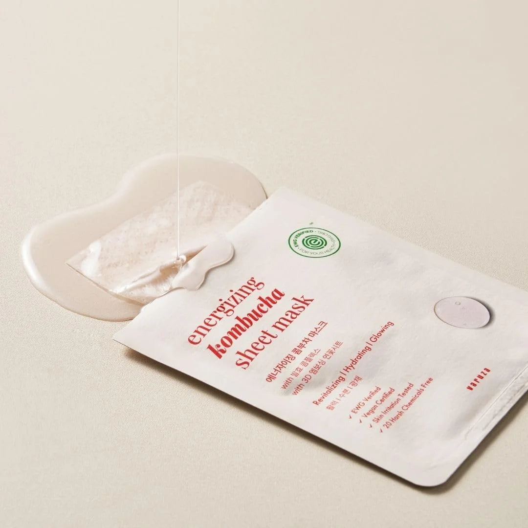 A sheet mask packet labeled &