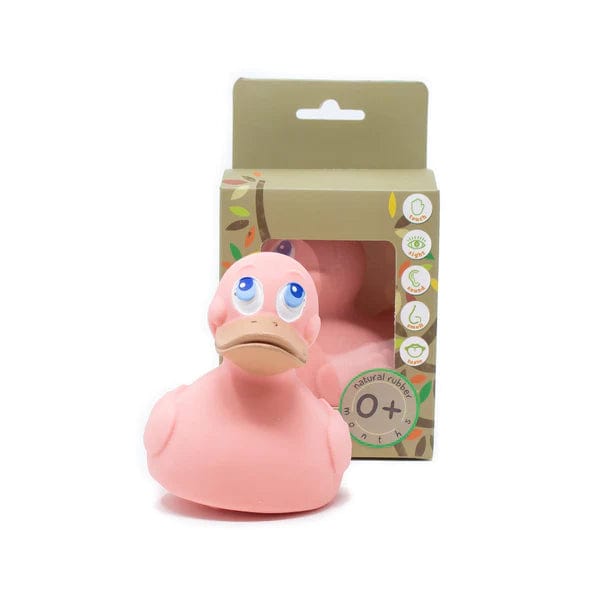 Lanco Rubber Duck Lanco Pink Natural Rubber Duck