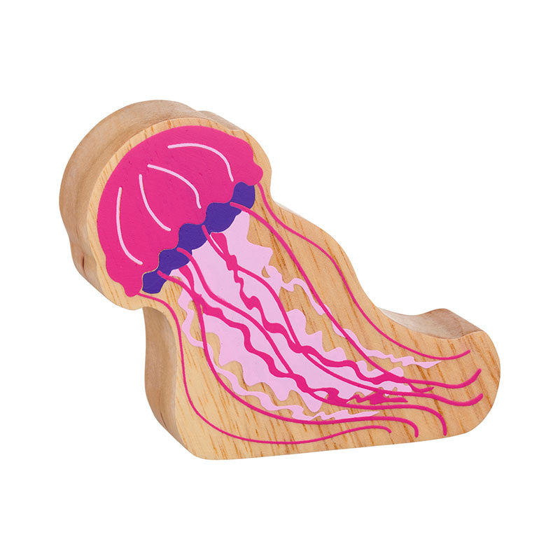 Lanka Kade Wooden Jellyfish – a colourful, chunky, and eco-friendly toy for little nature lovers. 10 months +