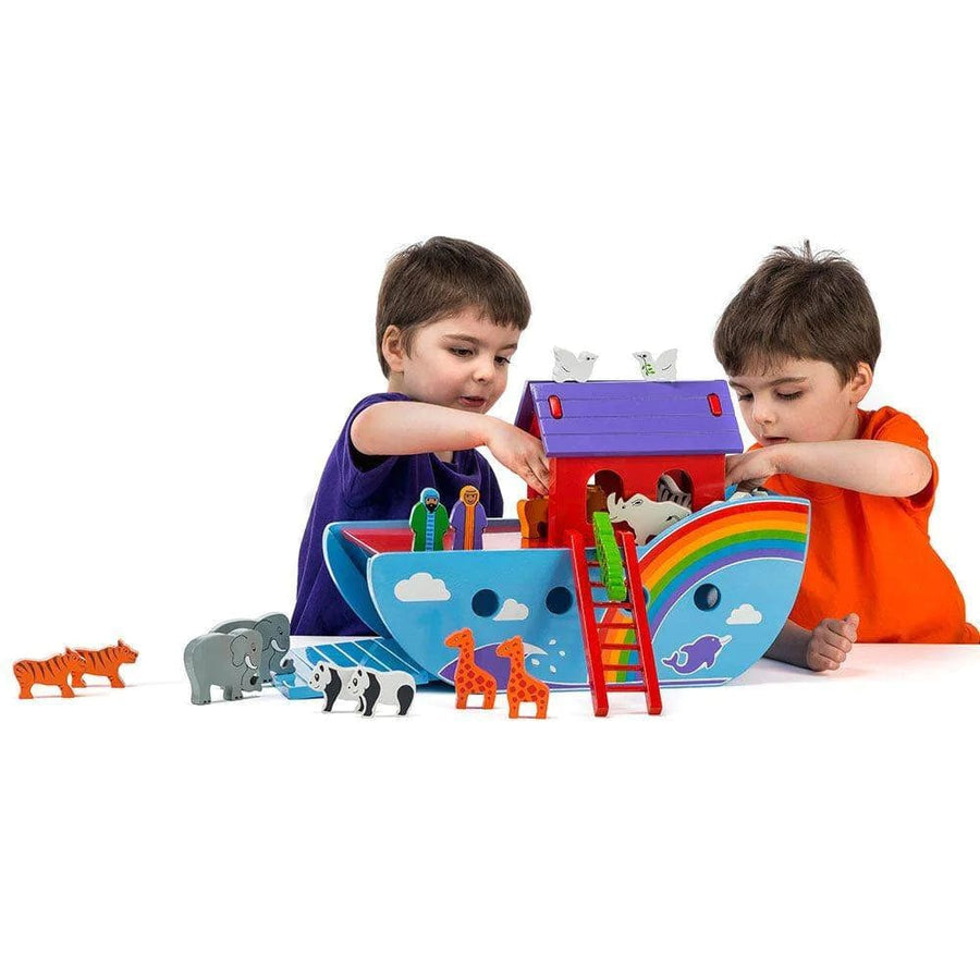 Lanka Kade Toys > Playsets > Animal Playsets Lanka Kade Large Rainbow Noah's Ark