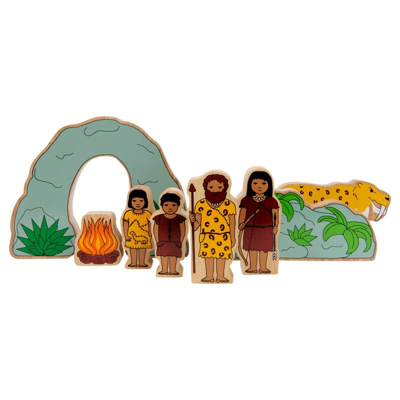 Lanka Kade Toys > Playsets > Wooden Playset Lanka Kade Prehistoric Playset