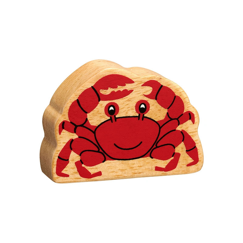 wooden crab play figure by Lanka Kade. For children over 10 months
