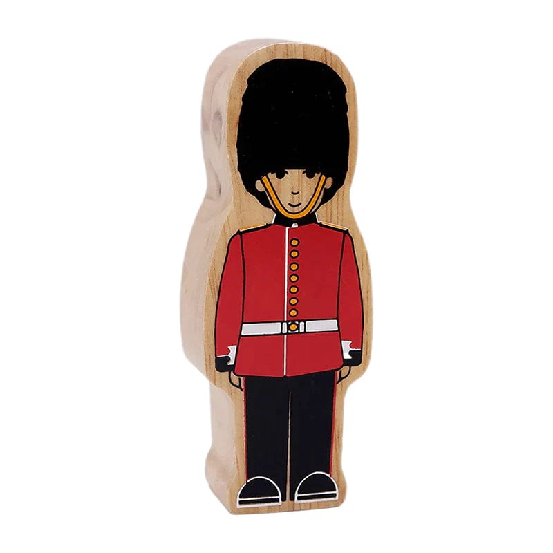 Lanka Kade Wooden Play Figure Lanka Kade Red + Black Guardsman