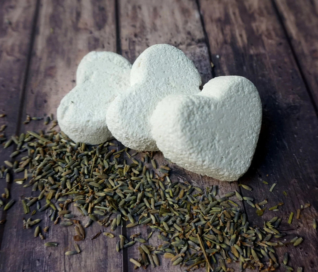 Natural Spa Bath Additives Natural Spa Lavender Mint Bath Bomb 3 Pack