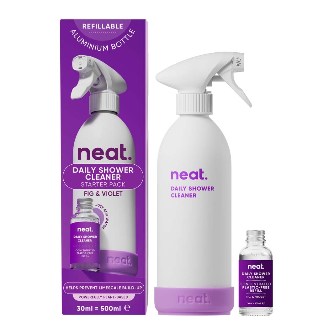 Neat Daily Shower Cleaner Starter Pack - Fig + Violet