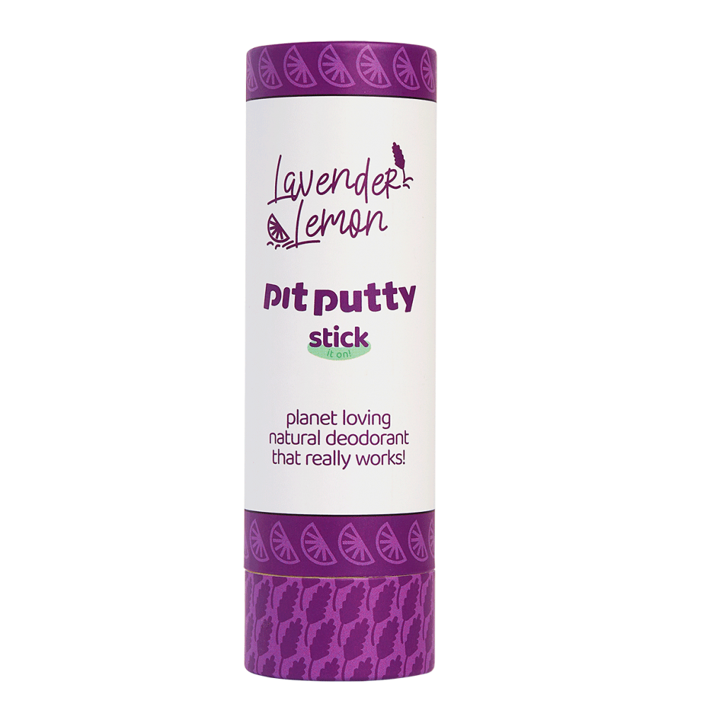 Pit Putty Natural Deodorant Stick Pit Putty Natural Deodorant Stick - Lavender + Lemon