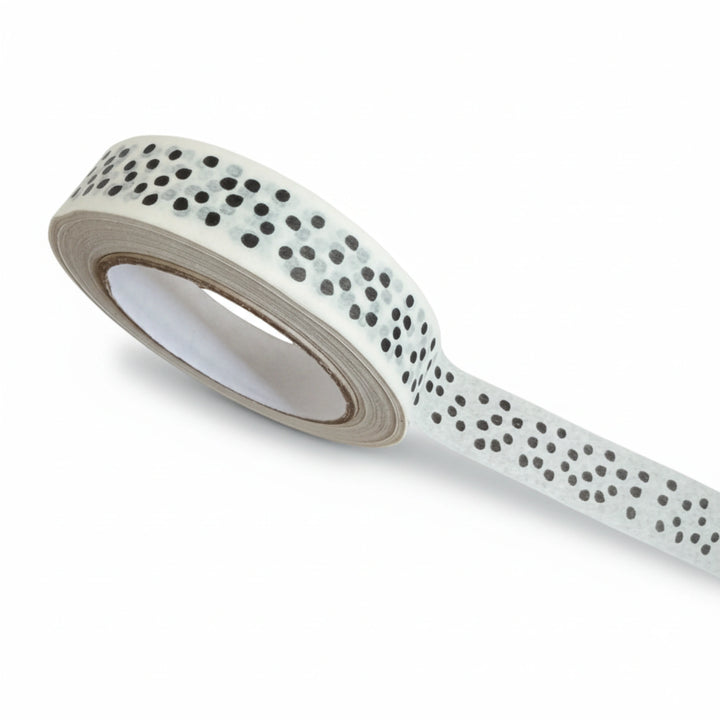 Monochrome Polka Dot Paper Tape