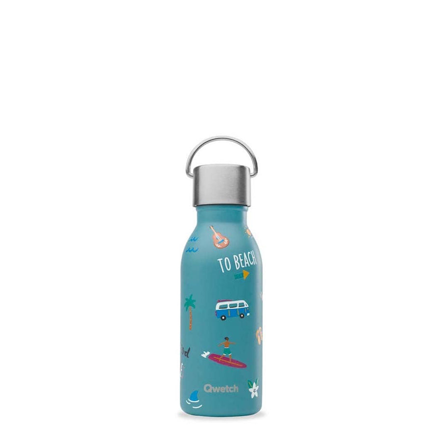 Quetch Homeware > Food & Drink Containers > Children's Water Bottle Insulated Stainless Steel Kids Bottle - Honolulu Blue