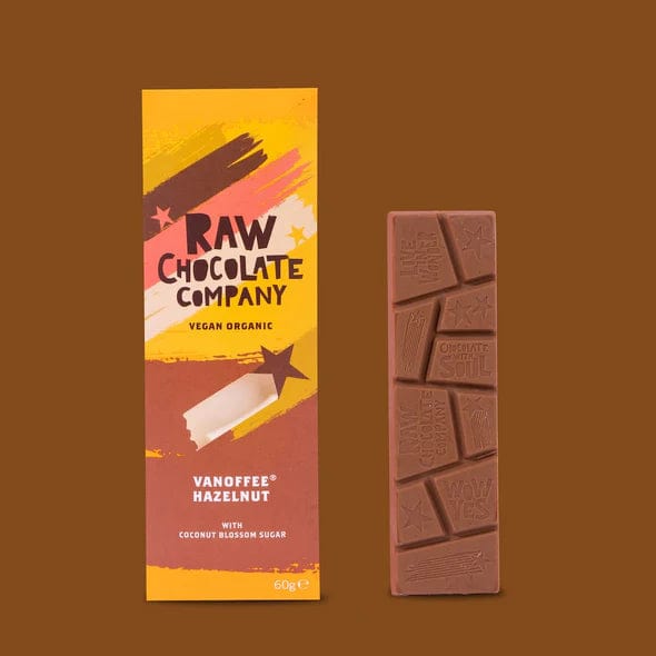 Raw Chocolate Company Food & Drink > Chocolate & Sweets > Raw Chocolate Bar Raw Chocolate Company Vanoffee Hazelnut Bar