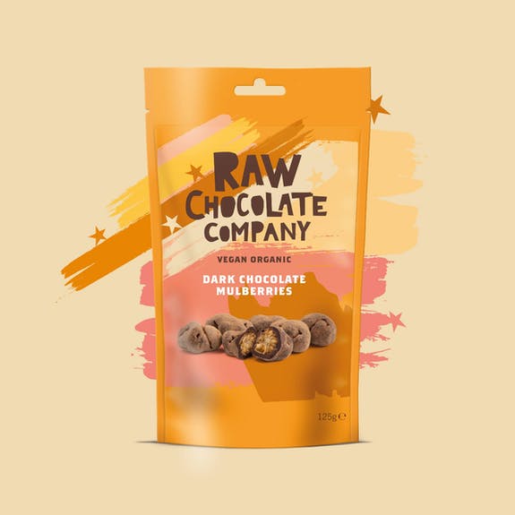 Raw Chocolate Company Food & Drink > Chocolate & Sweets > Raw Chocolate Mulberries Raw Chocolate Company Dark Chocolate Mulberries