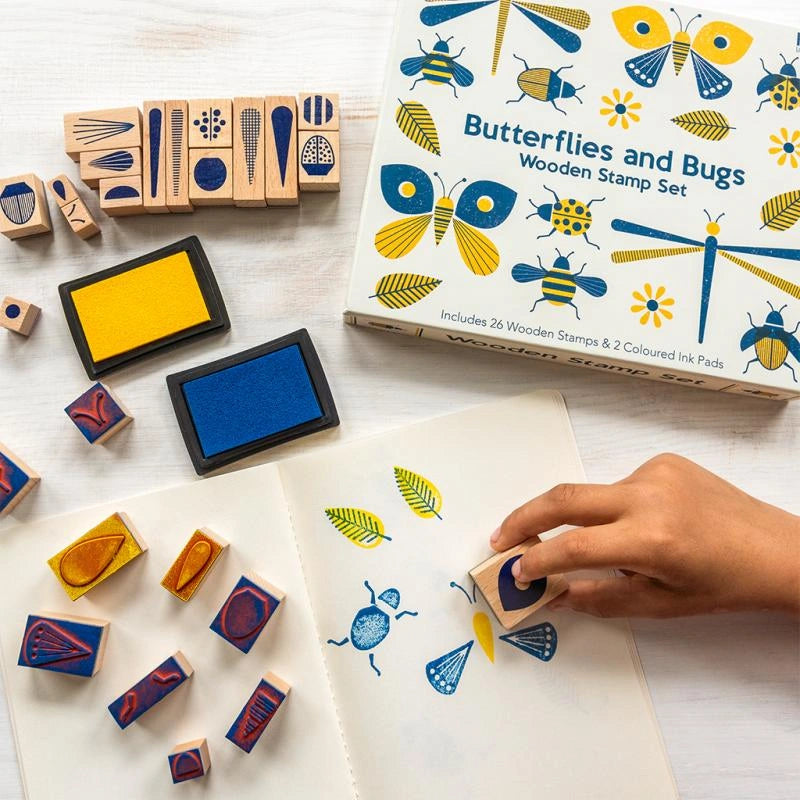 Lead Insect Stamp Rex London Butterflies & Bugs Stamp Set: Kids Craft | Smallkind