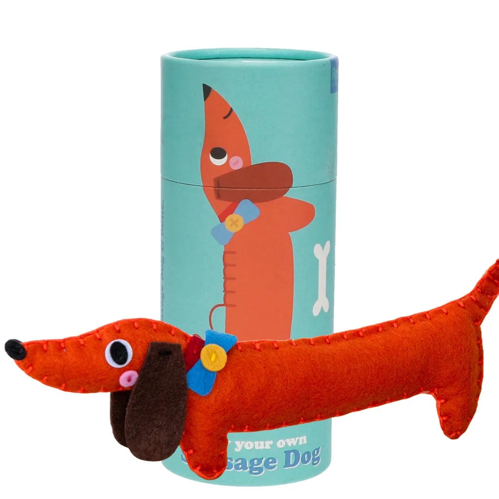 Rex London Children's Sewing Craft Kit Sew Your Own Sausage Dog Children's Craft Kit