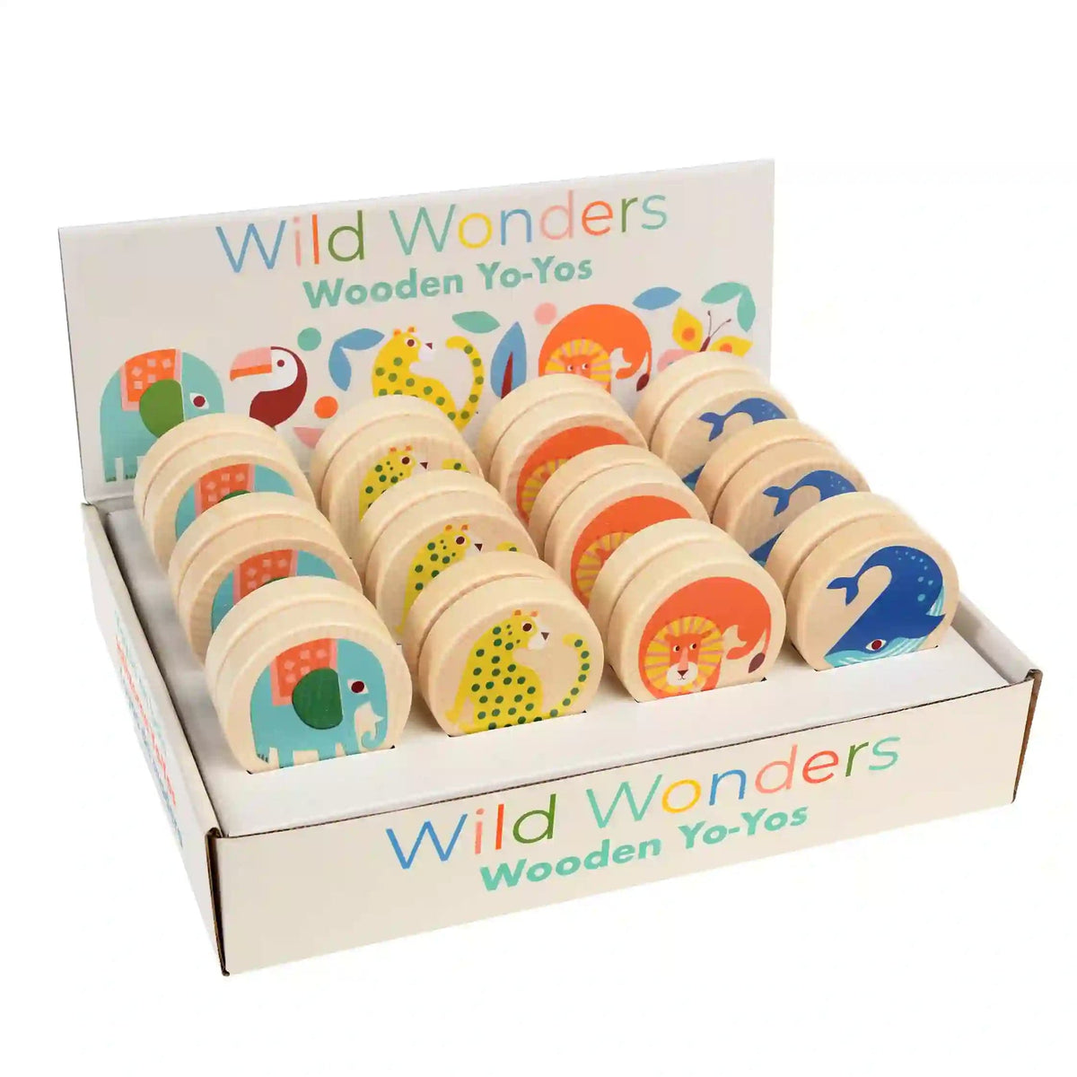 Rex London Kaleidoscope Wooden Yo Yo - Wild Wonders