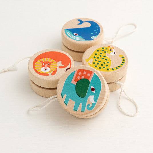 Rex London Kaleidoscope Wooden Yo Yo - Wild Wonders
