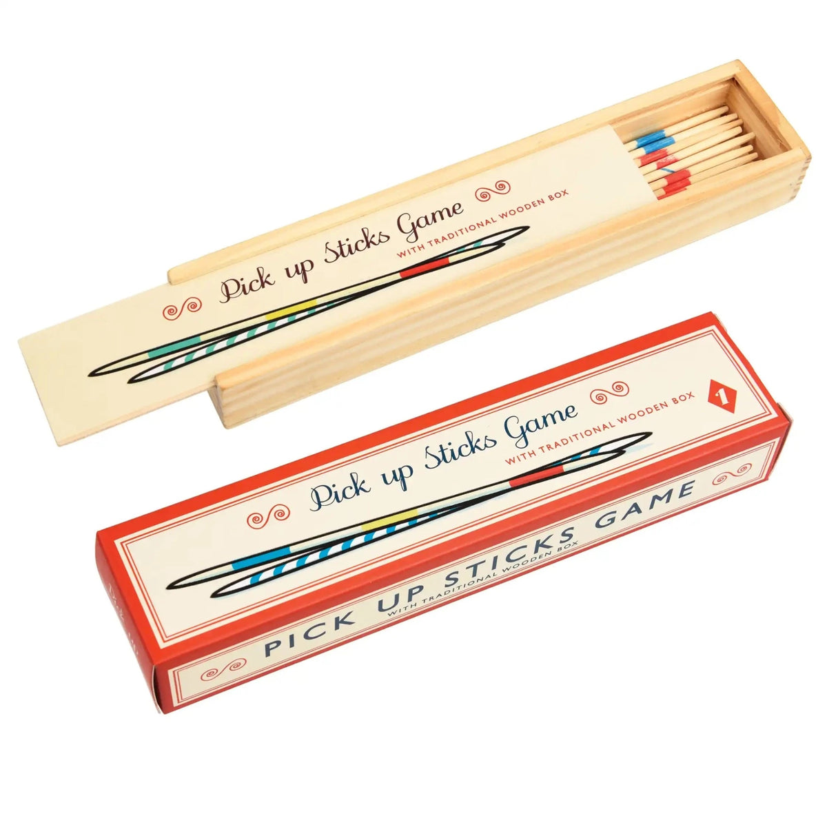 Rex London Marbles Wooden Pick Up Sticks Game