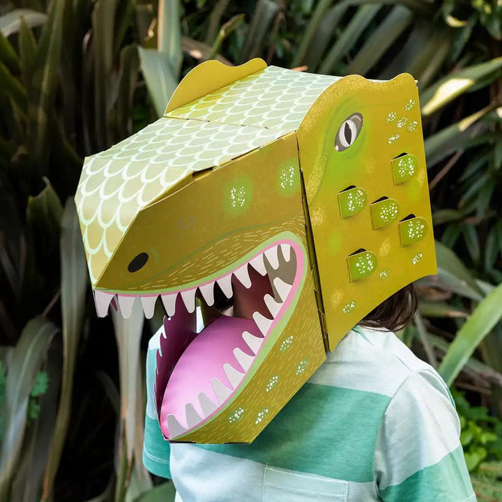 Rex London Origami Kit Make Your Own Dinosaur Head Kit