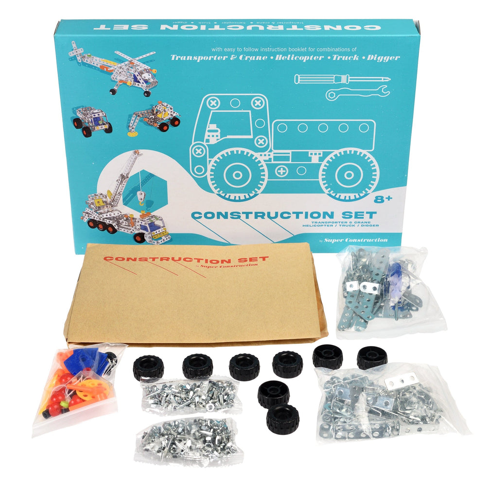 Rex London Toys > Art & Craft > Construction Kit 4 in 1 Vehicles Construction Set