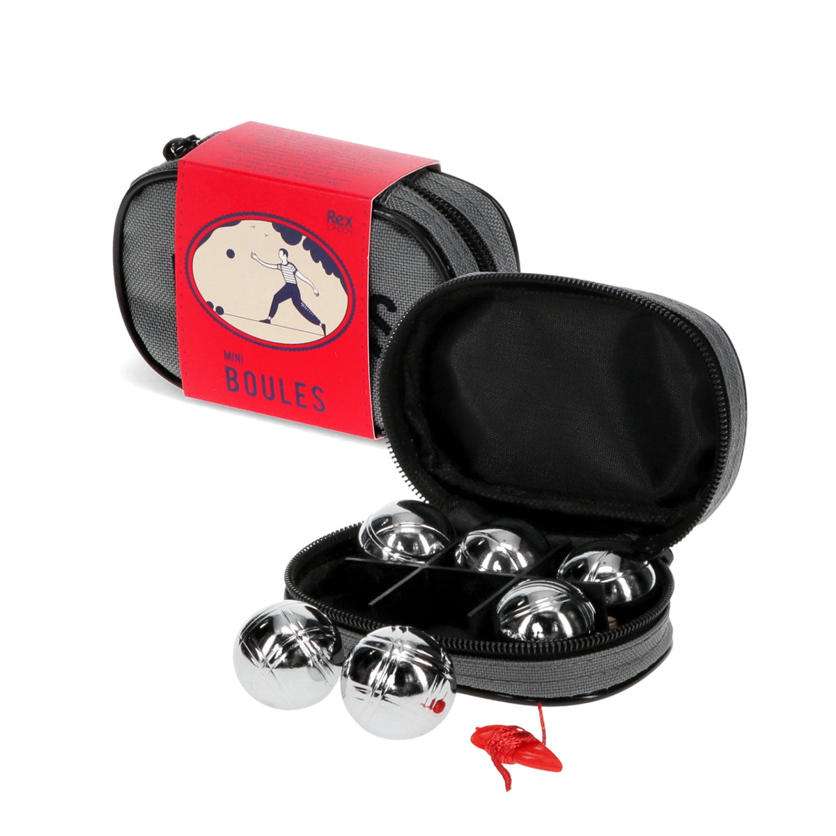 Rex London Mini Boules Set in a travel case. Compact and portable game for all the family. 