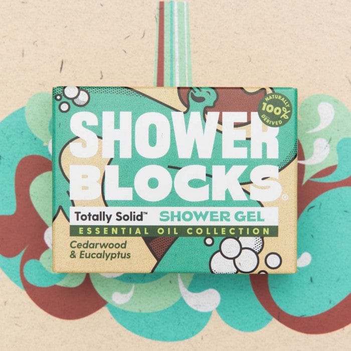 Shower Blocks Health & Beauty > Bath & Body > Shower Gel Bar Shower Blocks - Cedarwood + Eucalyptus