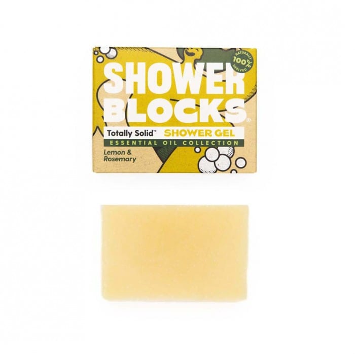 Shower Blocks Health & Beauty > Bath & Body > Shower Gel Bar Shower Blocks - Lemon + Rosemary