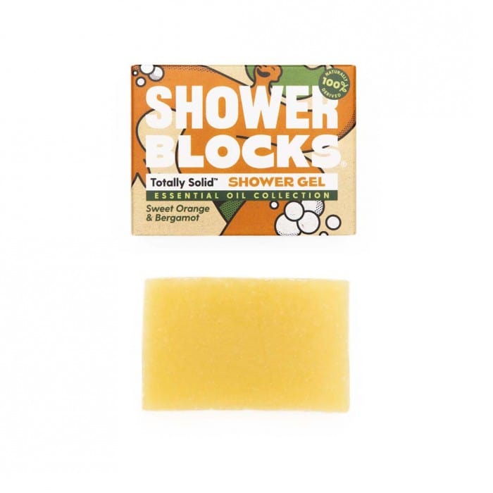 Shower Blocks Health & Beauty > Bath & Body > Shower Gel Bar Shower Blocks - Sweet Orange + Bergamot