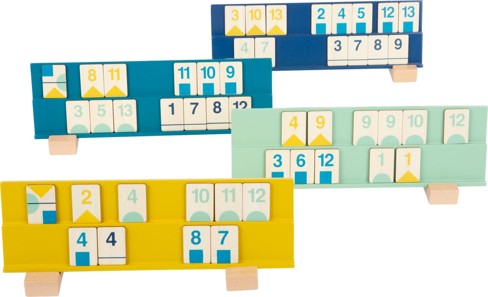 Small Foot Toys > Games > Board Games Small Foot Rummy Numbers Game