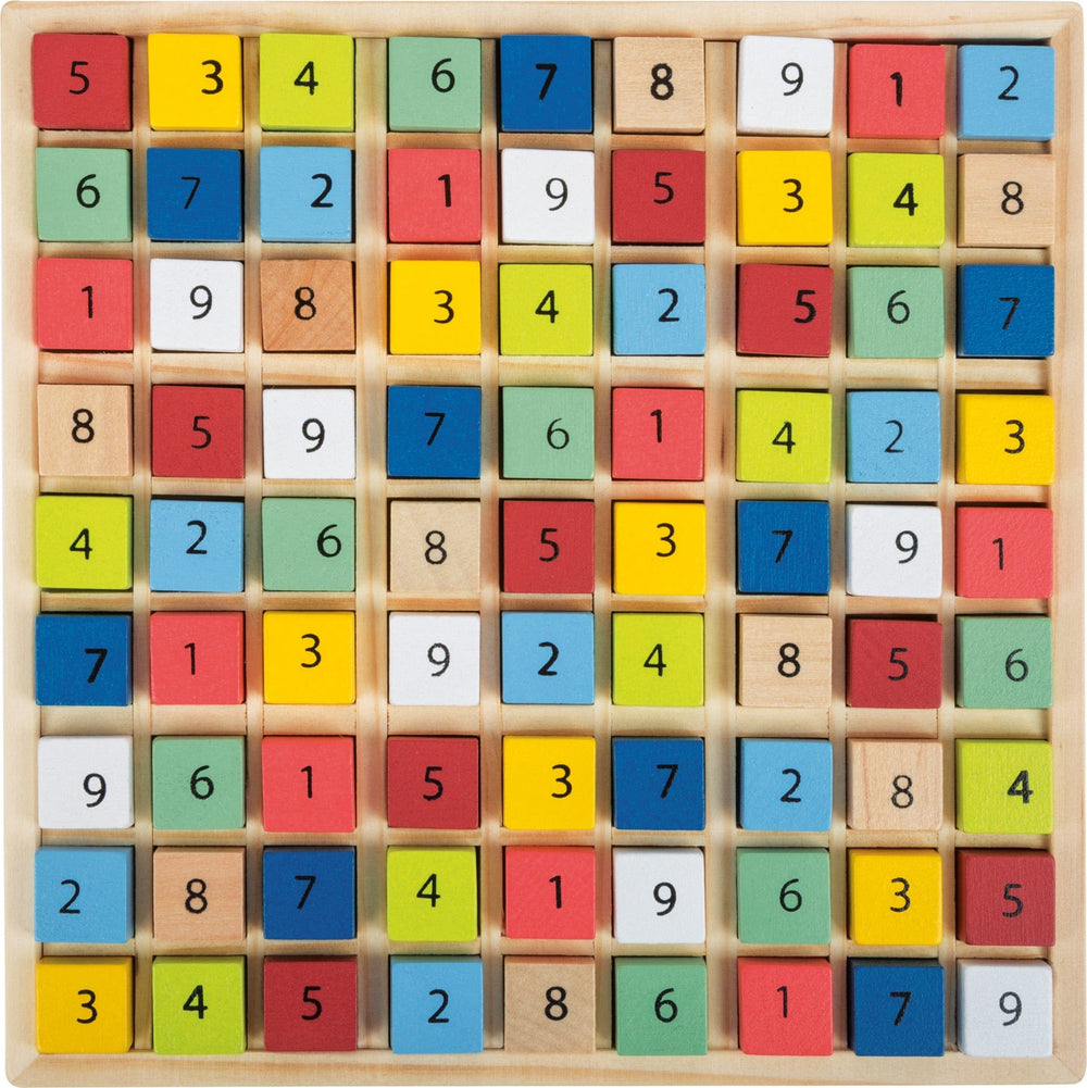Small Foot Toys > Games > Educational Games Small Foot Colourful Sudoku