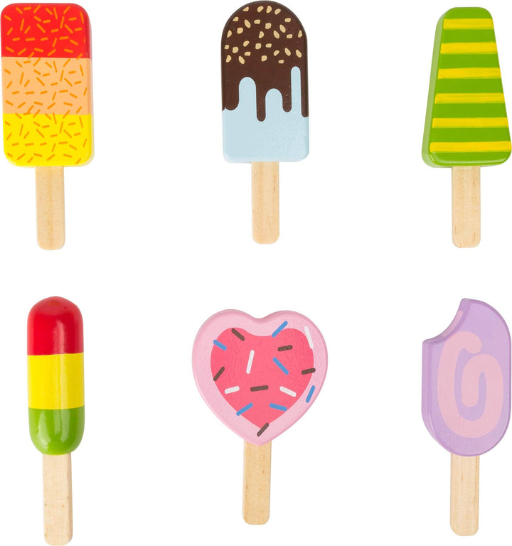 Small Foot Toys > Toy Kitchen & Play Food > Wooden Play Food Small Foot Ice Lolly Stand