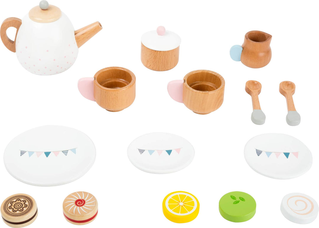Small Foot Toys > Toy Kitchen & Play Food > Wooden Tea Set Small Foot Wooden Tea Set