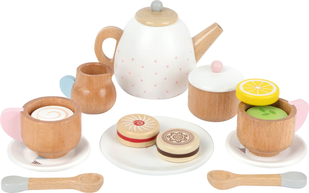 Small Foot Toys > Toy Kitchen & Play Food > Wooden Tea Set Small Foot Wooden Tea Set