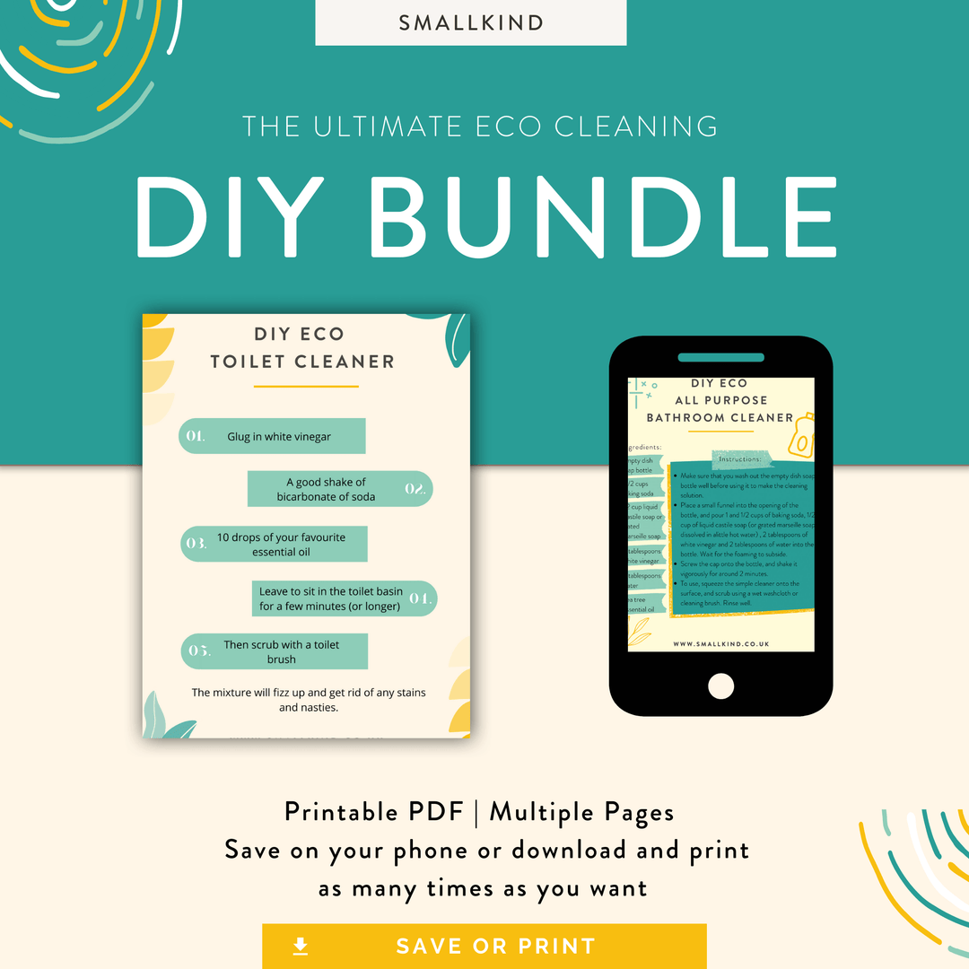 Smallkind Books > E-books > Eco Cleaning Recipes Eco Cleaning DIY Recipe Guide -  Download Bundle