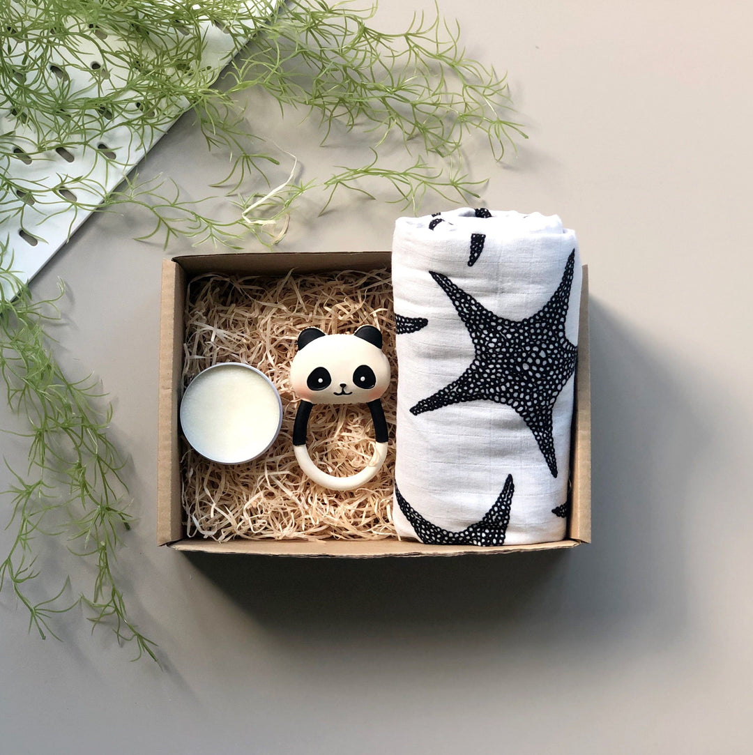 Smallkind Gift Giving > Gift Sets > Baby Gift Set New Baby Monochrome Gift Set