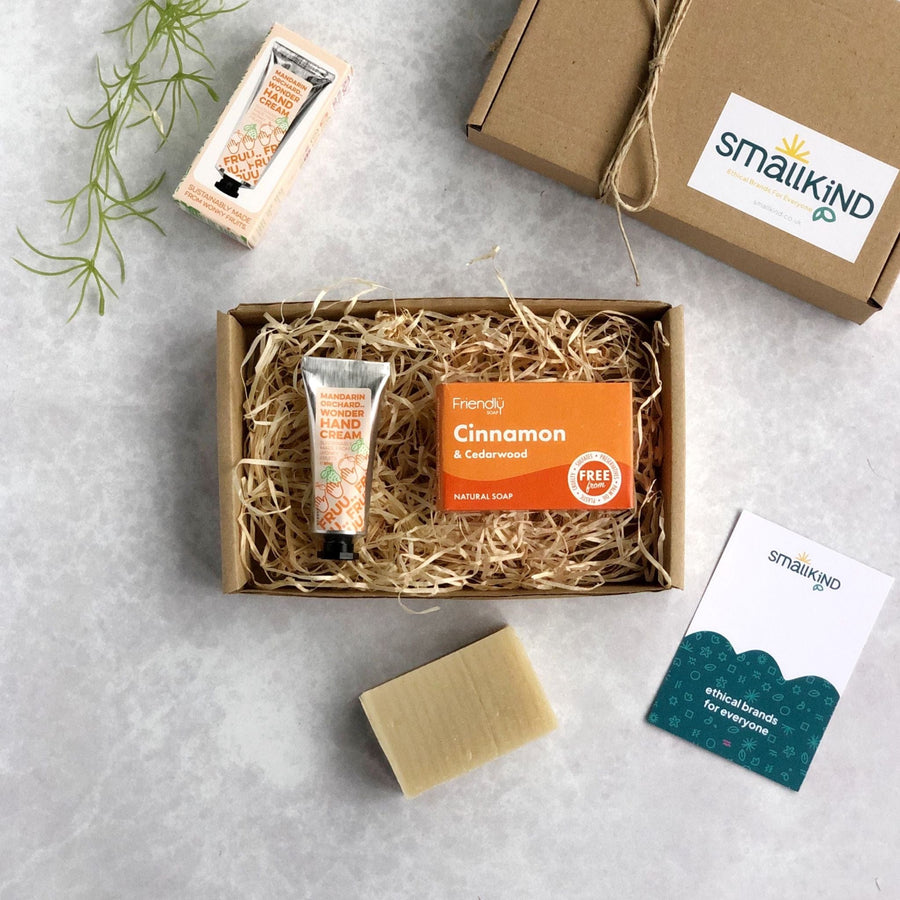 Smallkind Gift Giving > Gift Sets > Bath & Body Gift Set Eco Friendly Hand Care Letter Box Gift Set