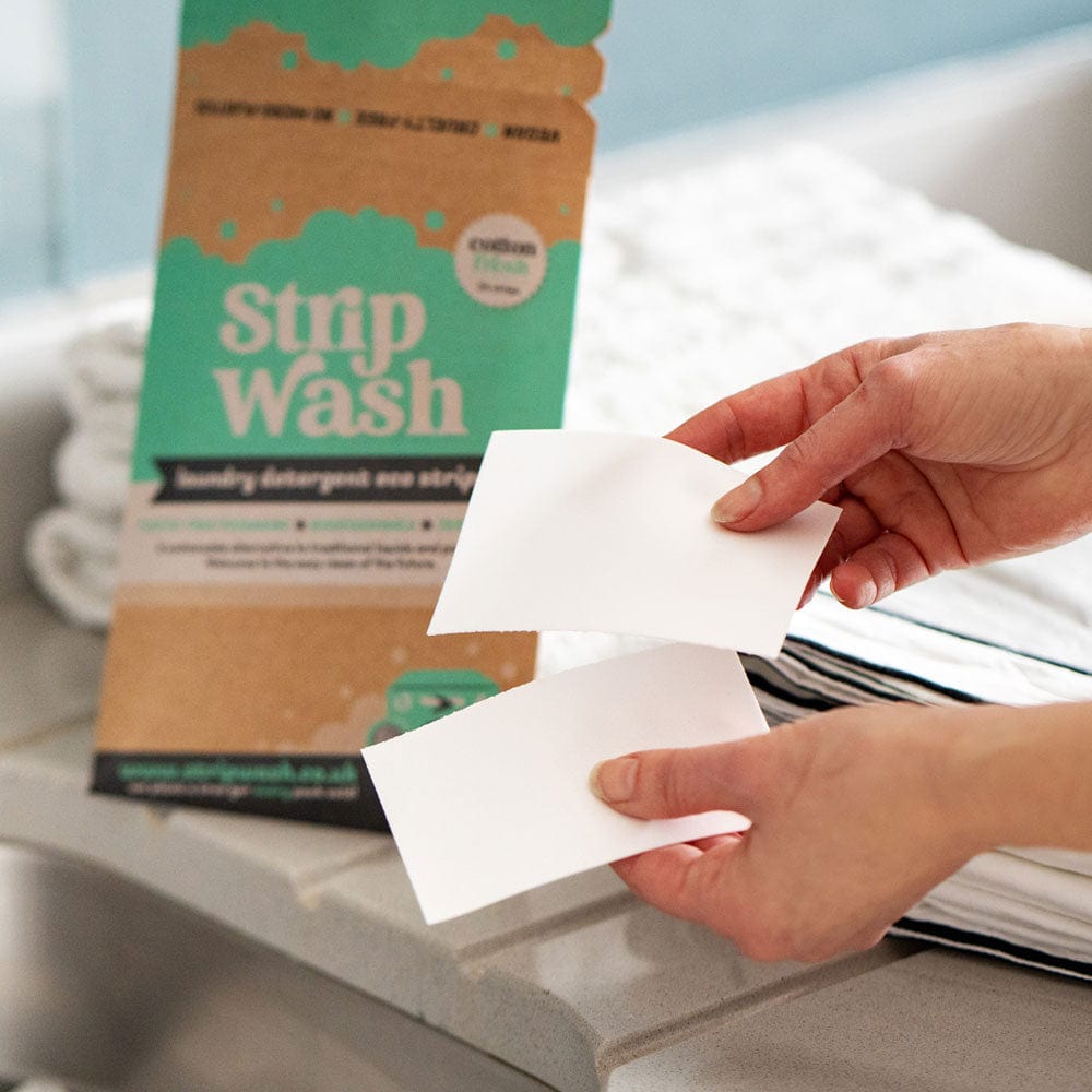 Strip Wash Homeware > Cleaning > Laundry Detergent Strips Cotton Fresh Strip Wash Laundry Detergent