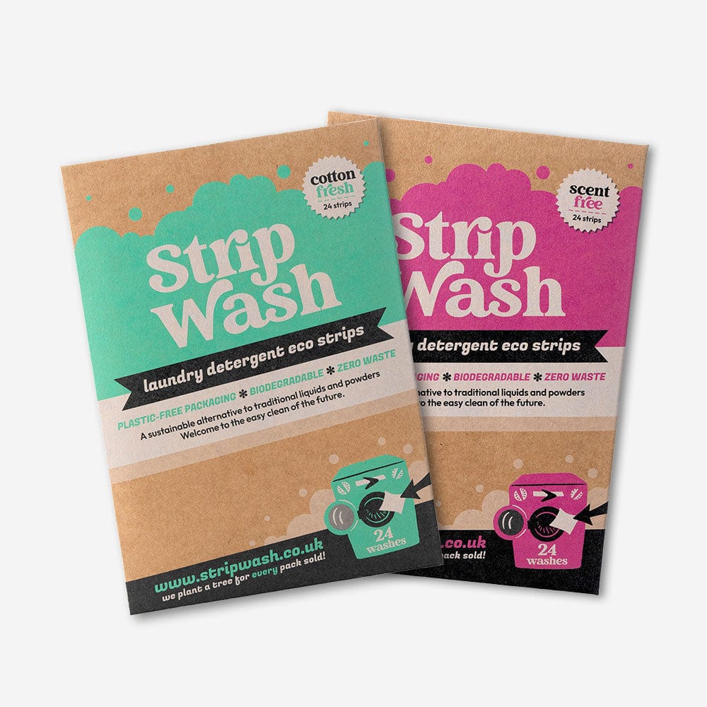 Strip Wash Homeware > Cleaning > Laundry Detergent Strips Scent Free Strip Wash Laundry Detergent