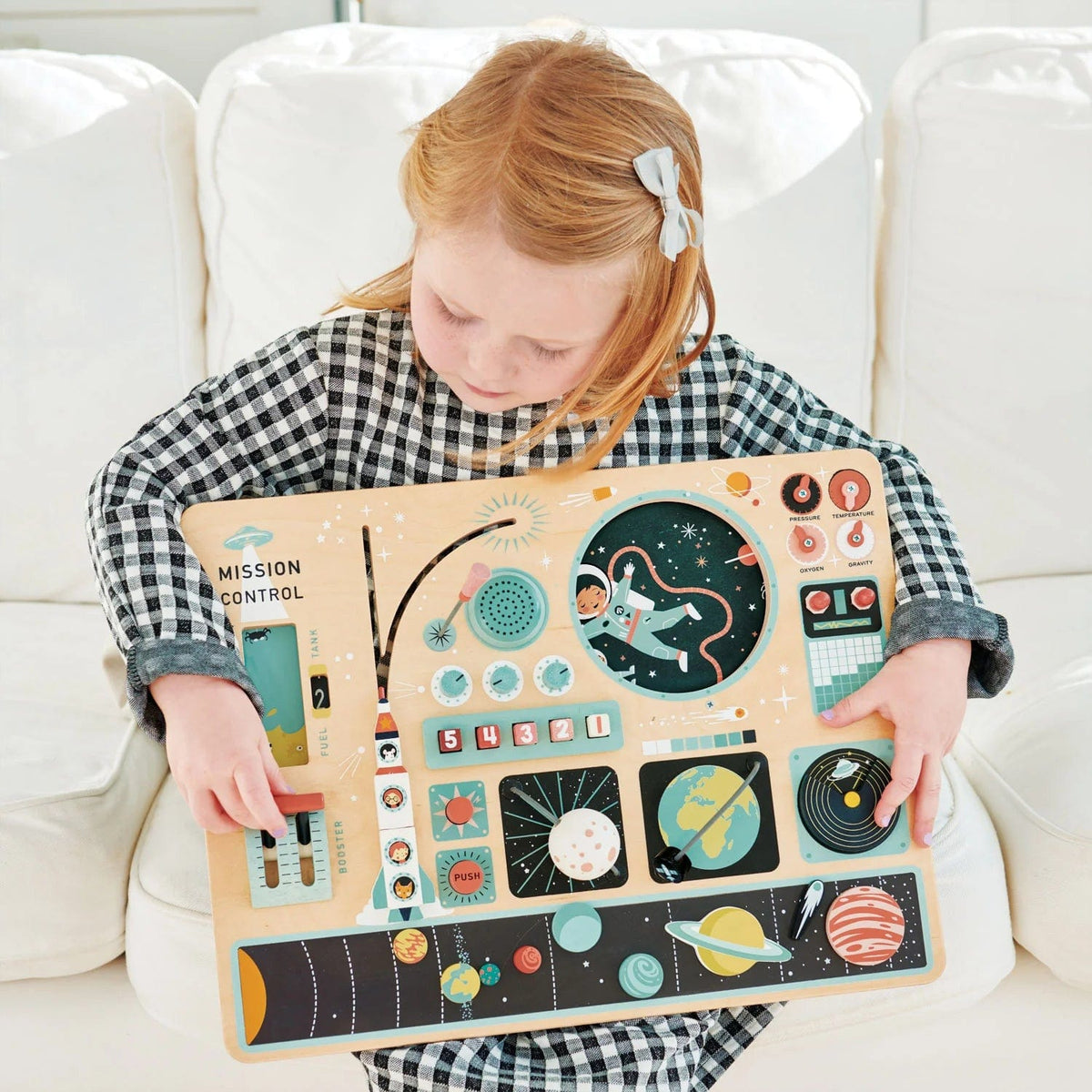 Tender Leaf Busy Board Space Station