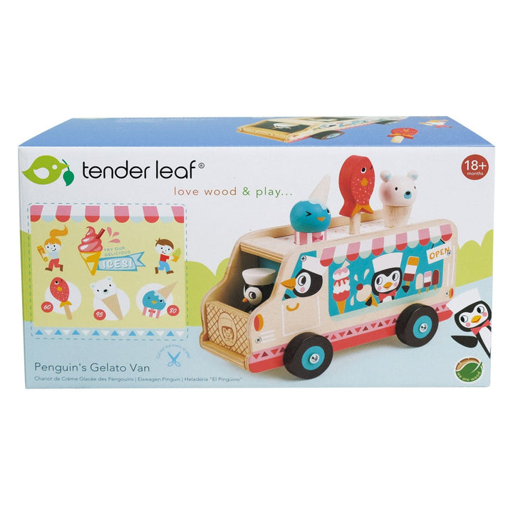 Tender Leaf Ice Cream Van Set Tender Leaf Penguin's Gelato Van